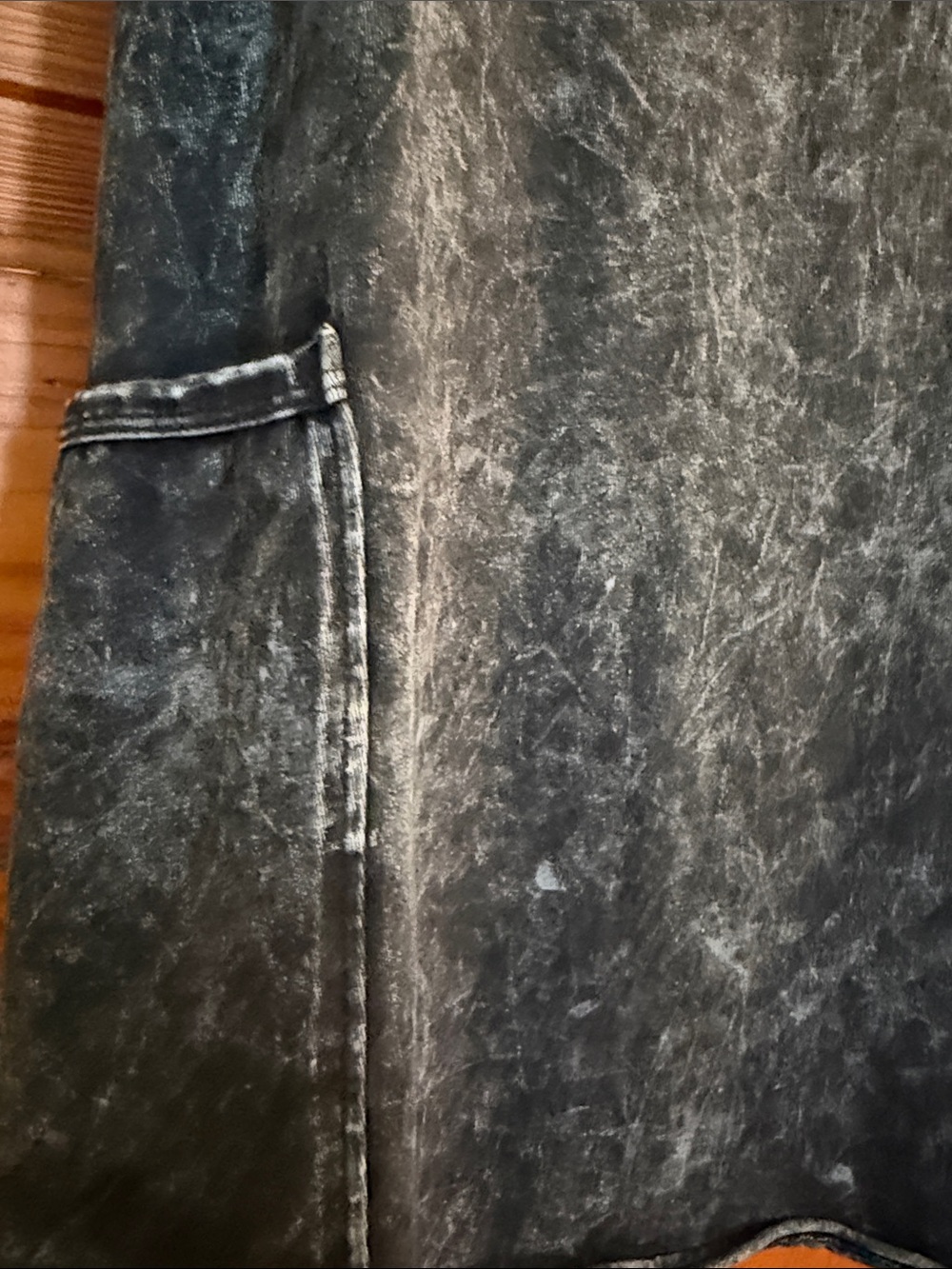 FP Movement by Free People Mineral-Wash Black Mini Dress - Picture 3 of 5